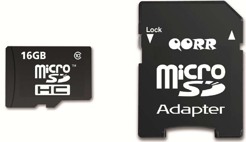 Qorr 16GB Micro SD Memory Card with SD Adapter for ASUS - Click Image to Close